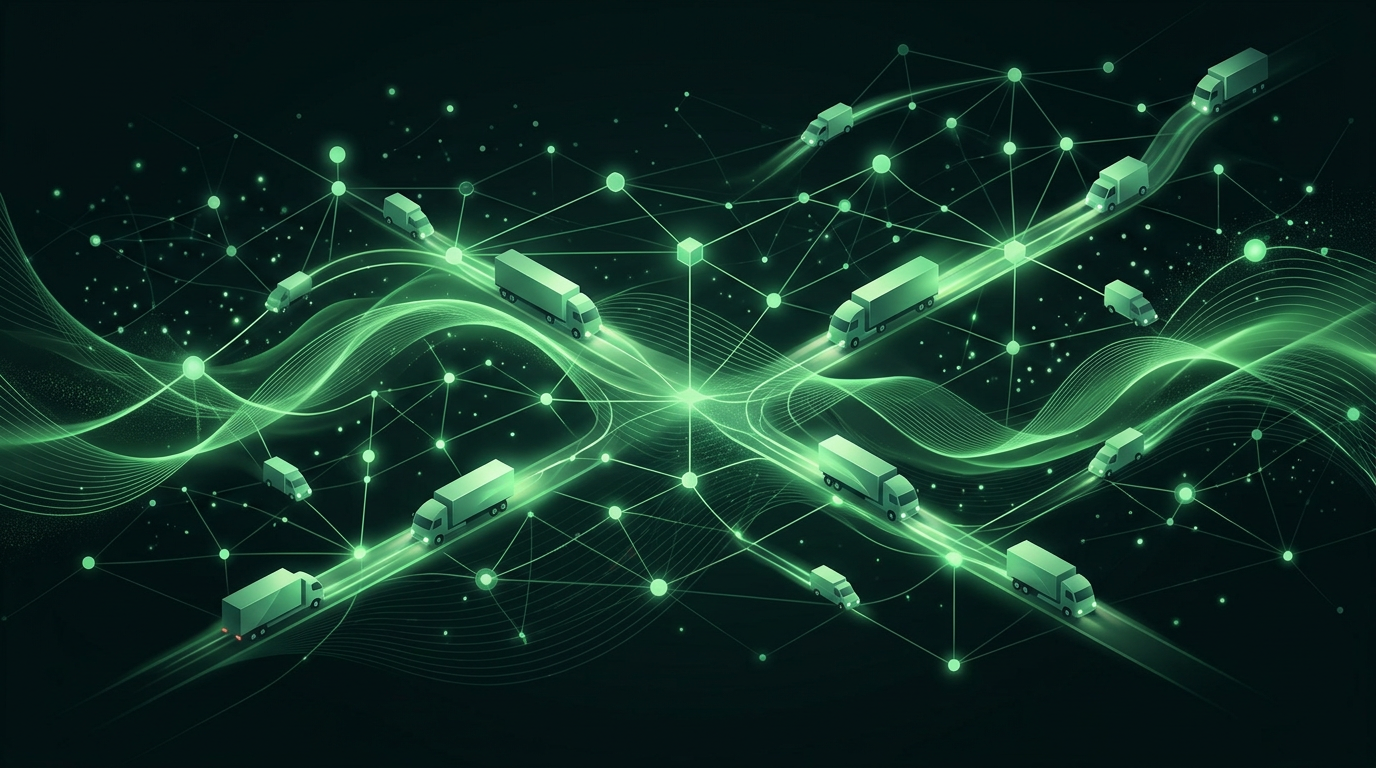 Connected logistics community network
